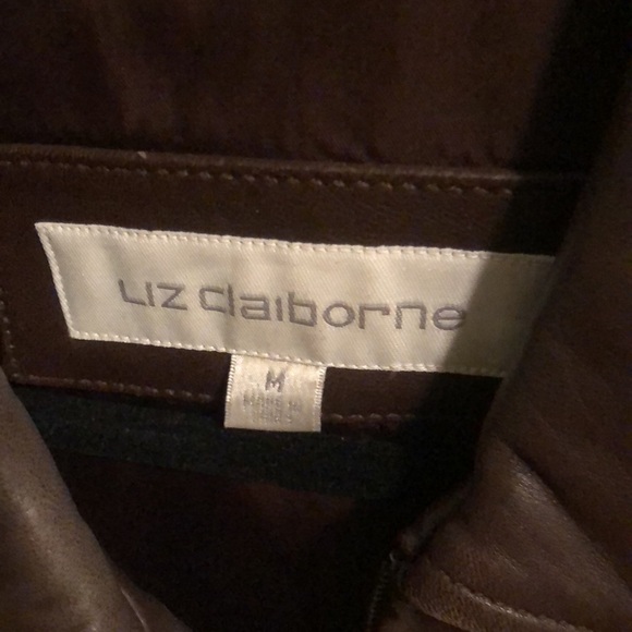 Liz Claiborne Leather jacket - Picture 2 of 6